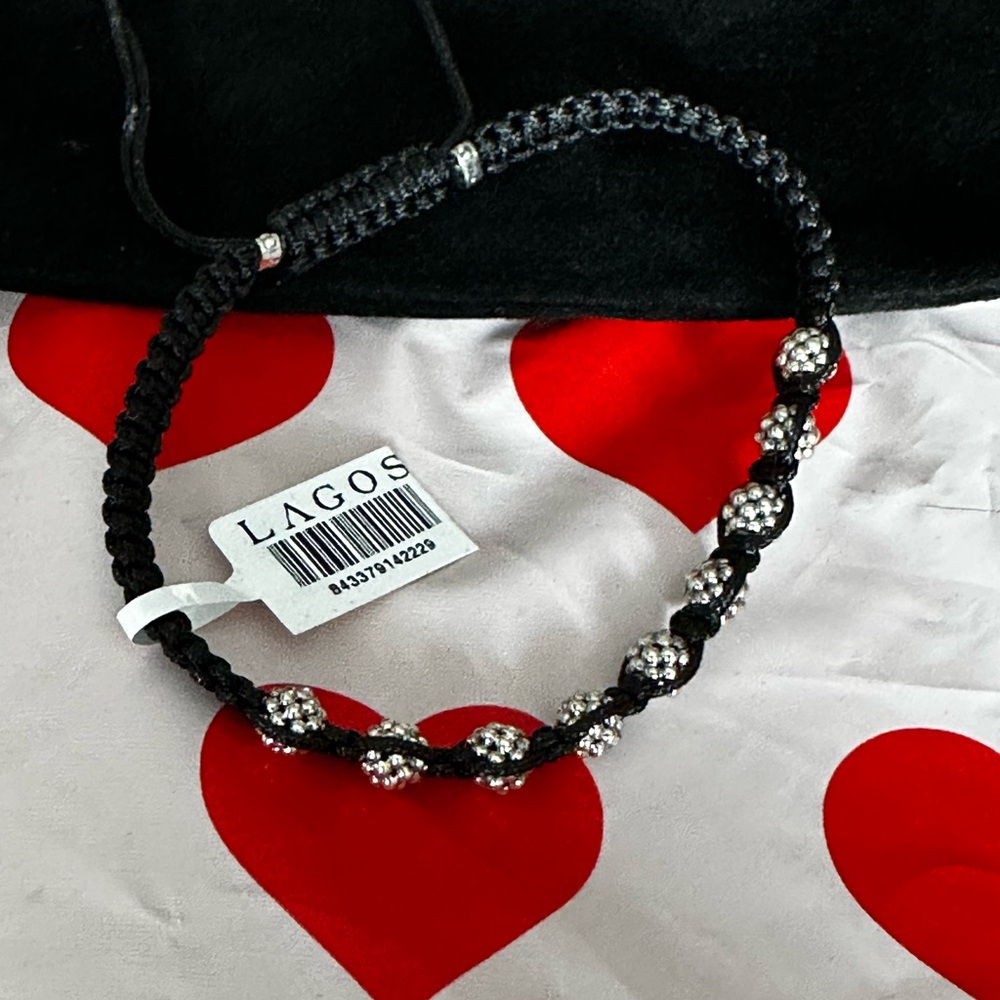 LAGOS Black Macrame Bracelet - Picture 4 of 5